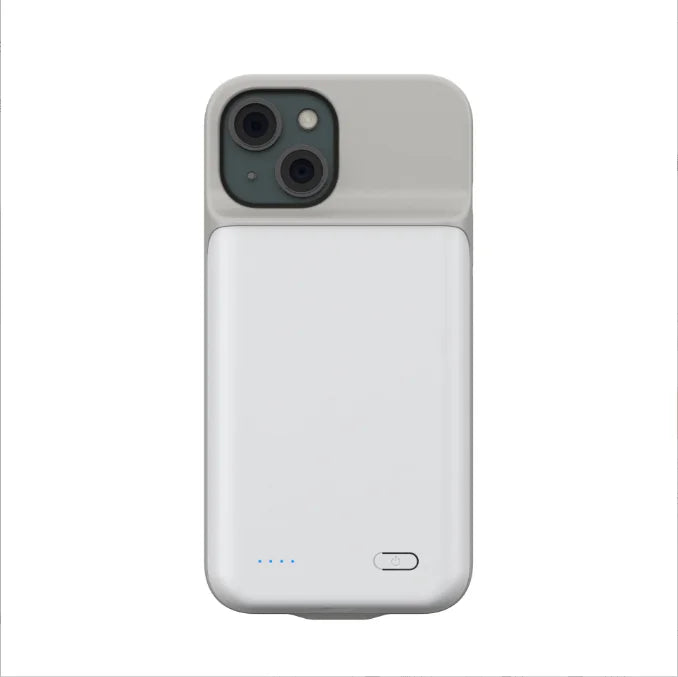 Tentfy Wireless Power Bank Case – Soft Edge Back Clip Battery for iPhone 16/15/14 Pro Max with Large Capacity Charging
