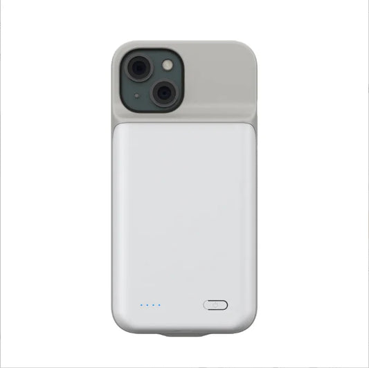 Tentfy Wireless Power Bank Case – Soft Edge Back Clip Battery for iPhone 16/15/14 Pro Max with Large Capacity Charging